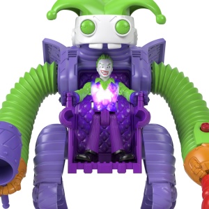 FISHER PRICE IMAGINEXT DC SUPER FRIENDS VEHICUL CU FIGURINA JOKER - Img 5