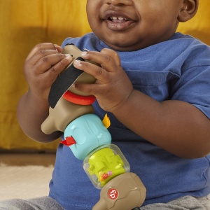 FISHER PRICE JUCARIE CATELUS DE ACTIVITATE PENTRU BEBELUSI CLICK AND SPIN - Img 4