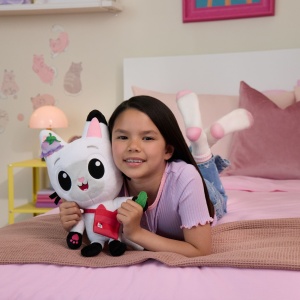 GABBYS DOLLHOUSE FILMUL PISICA INTERACTIVA PANDY PAWS DE PLUS - Img 3