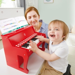 HAPE PIAN ELECTRONIC ROSU CU LUMINI - Img 5