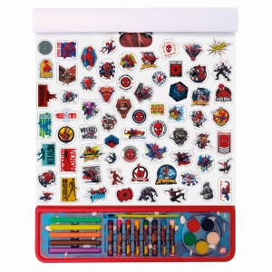 HAPPI HOBBI SET PENTRU DESEN GIGA BLOCK 5 IN 1 MARVEL SPIDER MAN - Img 4