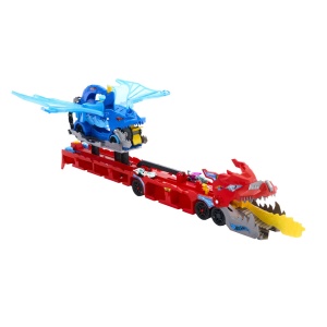 HOT WHEELS CITY TRANSPORTATOR SUPREM CU 2 DRAGONI - Img 6