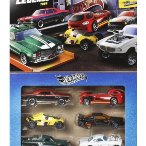 HOT WHEELS LEGENDS SILVER SERIES SET 6 MASINUTE METALICE