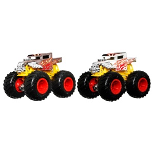 HOT WHEELS MONSTER TRUCK CAMION BONE SHAKER CU CULORI SCHIMBATOARE SCARA 1:64 - Img 3