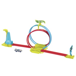 HOT WHEELS PISTA LASER STUNT SLAMWAY - Img 2