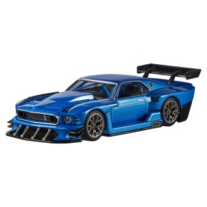 HOT WHEELS PREMIUM REAL RIDERS MASINUTA METALICA MODIFIED FORD MUSTANG 69 SCARA 1:43 - Img 2
