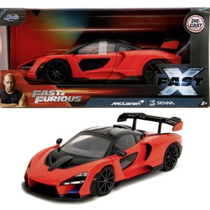 JADA FAST AND FURIOUS MASINUTA METALICA MCLAREN SENNA SCARA 1 LA 24 - Img 5