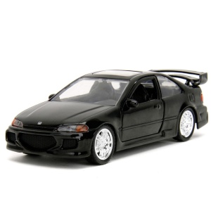 JADA FAST & FURIOUS LEGACY SERIES SET 2 MASINUTE METALICE HONDA CIVIC SI MAZDA RX-7 SCARA 1:32 - Img 5