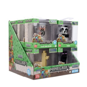 JADA MINECRAFT SET 4 FIGURINE METALICE 6.5CM
