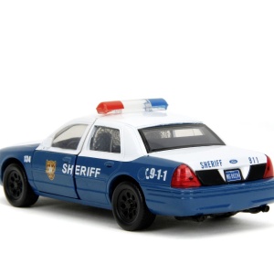 JADA THE WALKING DEAD RICK CRIMES MASINUTA METALICA FORD CROWN VICTORIA SCARA 1:32 - Img 7