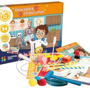 JOC EDUCATIV DESCOPERA CORPUL UMAN - Img 4