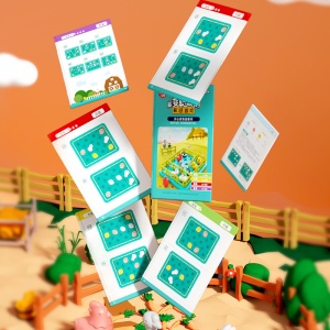 Joc educativ pentru copii cu Activitati de Concentrare, Ferma Vesela - Img 5
