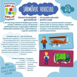 Joc educativ Trefl - Vehicule - Img 4