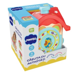Jucarie bebelusi Minibo - Casuta cu activitati - Img 7