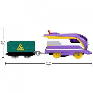 Locomotiva motorizata Kana cu un vagon Thomas si Prietenii, 21 cm - Img 2