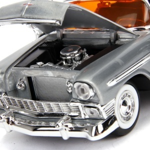 MACHETA METALICA CHEVY BEL AIR 1956 SCARA 1 LA 24 - Img 9