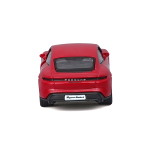 MAISTO MASINUTA METALICA SPEED ICONS PORSCHE TAYCAN TURBO S ROSU SCARA 1 LA 64 - Img 5