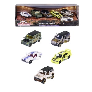 MAJORETTE CASTHEADS SERIES SET 5 MASINUTE SCARA 1:64 - Img 1