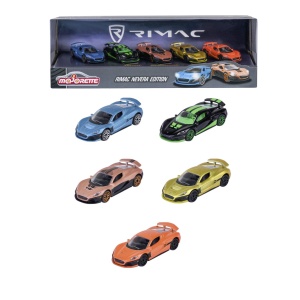 MAJORETTE SET 5 MASINUTE RIMAC NEVERA EDITION GIFTPACK - Img 4