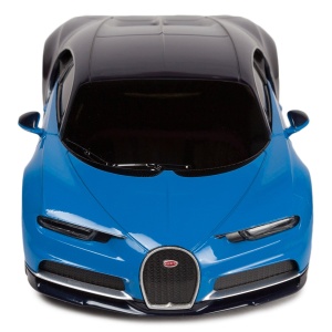 MASINA CU TELECOMANDA BUGATTI CHIRON ALBASTRU CU SCARA 1 LA 24 - Img 8