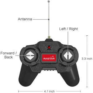 MASINA CU TELECOMANDA BUGATTI GRAND SPORT VITESSE NEGRU CU SCARA 1 LA 18 - Img 6
