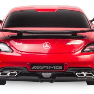 MASINA CU TELECOMANDA MERCEDES-BENZ SLS AMG ROSU CU SCARA 1 LA 18 - Img 8