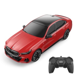 Masina cu telecomanda Rastar BMW I5, rosie, scara 1:24, dimensiuni 38.5x10x12cm - Img 6