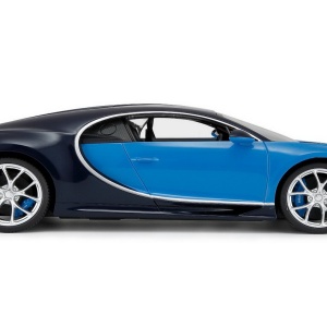 Masina cu telecomanda, Rastar, Bugatti Chiron, albastru, 1:14, 32.3x14.8x13.9cm - Img 3