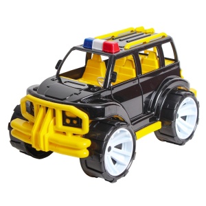 MASINA JEEP OFF ROADER NEGRU GALBEN 32CM - Img 2