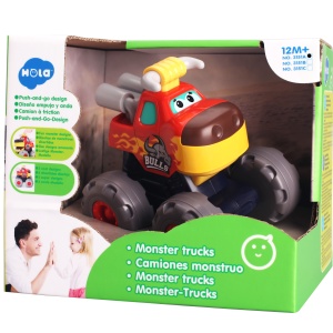 MASINUTA BEBE MONSTER TRUCK TAURASUL CEL FURIOS - Img 2