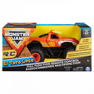 Masinuta cu Telecomanda Monster Jam - El Toro Loco 1/24 - Img 5