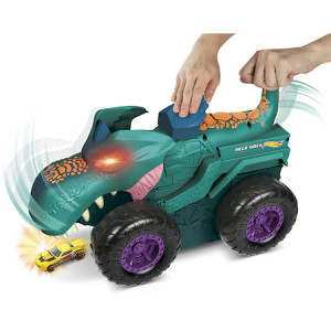 Masinuta Hot Wheels Monster Trucks - Transportator Mega Wrex - Img 3