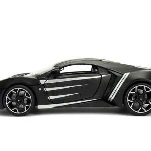MASINUTA MARVEL AVENGERS LYKAN HYPERSPORT BLACK PANTHER SCARA 1 LA 24 - Img 7