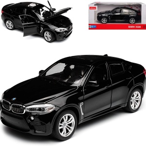 MASINUTA METALICA BMW X6M NEGRU SCARA 1 LA 24 - Img 4