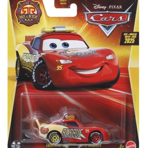 MASINUTA METALICA CARS3 RADIATOR SPRINGS RACE AND RESCUE PERSONAJUL FULGER MCQUEEN
