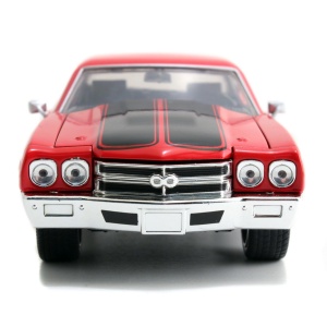 MASINUTA METALICA FAST AND FURIOUS 1970 CHEVY CHEVELLE SCARA 1 LA 24 - Img 4