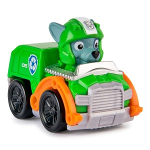 Masinuta Metalica Paw Patrol Pup Squad Racers, Rocky - Img 3