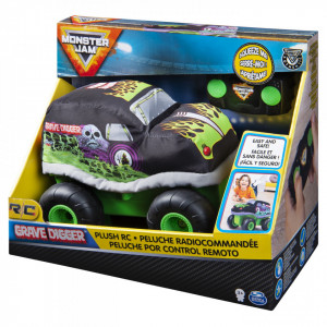 Masinuta Monster Jam RC - Grave Digger, de plus, 22 cm - Img 1