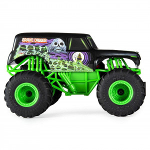 Masinuta Monster Jam RC - Grave Digger, scara 1:24 - Img 4