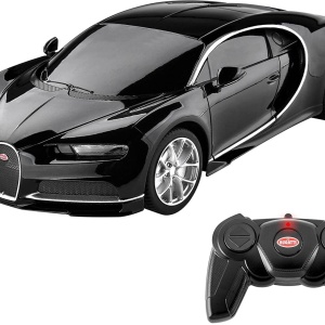 Masinuta Rastar RC - Bugatti Chiron, negru, 1:24 - Img 7