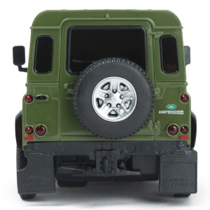 Masinuta Rastar RC - Land Rover Defender, verde, 1:24 - Img 7