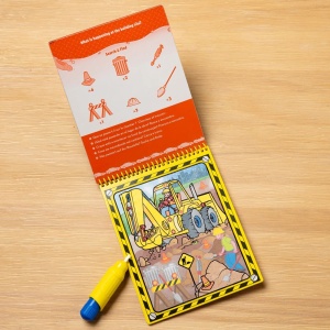 MELISSA AND DOUG CARTE DE COLORAT VEHICULE REUTILIZABILA CU APA WATER WOW - Img 7
