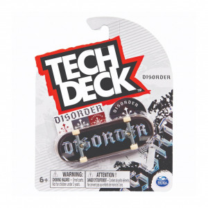 Mini placa skateboard Tech Deck, Disorder maro