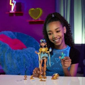 MONSTER HIGH PAPUSA CLEO DENILE SI COBRA HISSETTE - Img 4