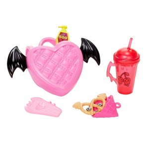 MONSTER HIGH PAPUSA DRACULAURA CU ANIMALUT SI ACCESORII - Img 5