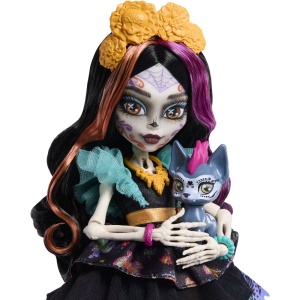 MONSTER HIGH PAPUSA SKELITA CALAVERAS CU ACCESORII - Img 7