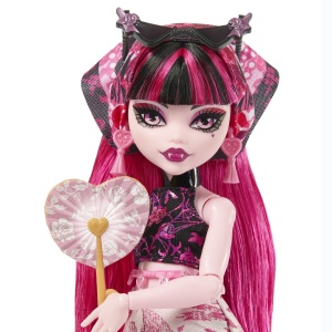 MONSTER HIGH SKULLTIMATE SECRETS PAPUSA DRACULAURA CU ACCESORII - Img 10