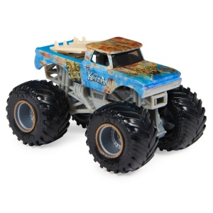 MONSTER JAM MASINUTA METALICA BIG KAHUNA SCARA 1 LA 64 - Img 2