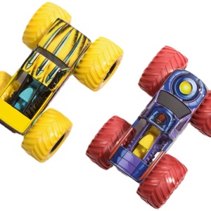 MONSTER JAM SET 2 MASINUTE METALICE THE SENTINELS VS WOLVERINE SCARA 1 LA 65 - Img 4