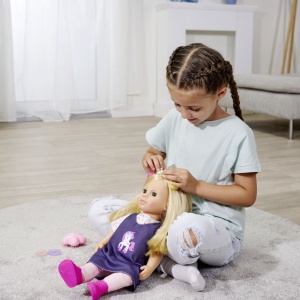 PAPUSA MY LOVE INTERACTIVA CU ACCESORII 43CM - Img 4